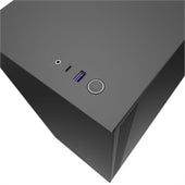 NZXT Case CA-H510B-B1 H510 Mid-Tower TG USB 3.5"/2.5" mITX/mATX/ATX Matte Black Retail