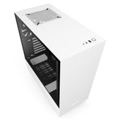 NZXT Case CA-H510B-W1 H510 Mid-Tower TG USB 3.5"/2.5" mITX/mATX/ATX Matte White Retail