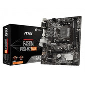 MSI Motherboard B450MPM2MAX B450M PRO-M2 MAX AMD AM4 B450 32GB DR4 D-SUB/DVI/HDMI m-ATX Retail