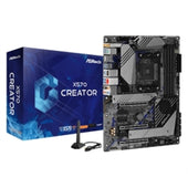 ASRock Motherboard X570 CREATOR AMD AM4 X570 Maximum 128GB DDR4 PCIE ATX Windows 10 Retail