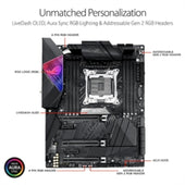 ASUS Motherboard ROG Strix X299-E Gaming II LGA2066 Core X-Series X299 256GB DDR4 Windows10 ATX Retail