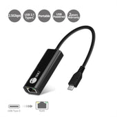 SIIG Accessory JU-NE0A11-S1 USB-C to 2.5G Ethernet Adapter Brown Box
