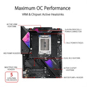 ASUS Motherboard ROG STRIX TRX40-E GAMING AMD 3rd Gen Ryzen Threadripper sTR4 ATX Retail