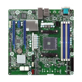 ASRock Motherboard X470D4U2-2T/Bulk AMD AM4 PGA1331 X470 Max64GB DDR4 PCI Express3.0 micro-ATX Bulk Pack