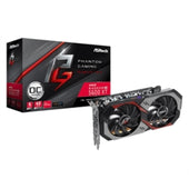 ASRock Video Card RX5600XT PGD2 6GO Radeon RX5600 XT Phantom Gaming D2 6G OC GDR6 Retail
