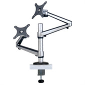 Tripp-Lite Accessory DDR1327DCS Dual Full Motion Flex Arm Desk Clamp for 13" to 27" Monitor Retail