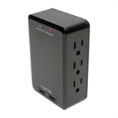 Tripp-Lite Surge Protector UP TLP6SLUSBB 6-Outlet Surge Protector with 2 USB Ports 1050 Joules Retail