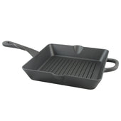Crock Pot Artisan 10 in. Square Preseasoned Cast Iron Grill Pan