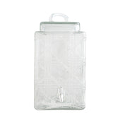 Gibson Home Jewelite 2.5 Gallon Drink Dispenser, Clear Glass