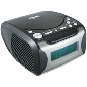 Naxa Digital Alarm Clock with Digital Tuning AM/FM Radio and amp; CD Player