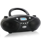 Portable Thunder Blast Boombox AM/FM/CD in black