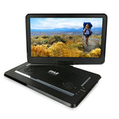 15 and rsquo; and rsquo; Portable CD/DVD Player, HD Widescreen Display, Built-in Rechargeable Battery, USB/SD Card Memory Readers